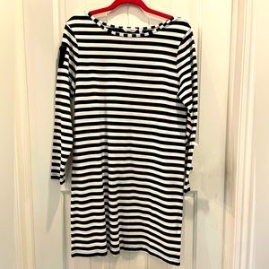 women’s vineyard vines long-sleeve stripe knit dress
